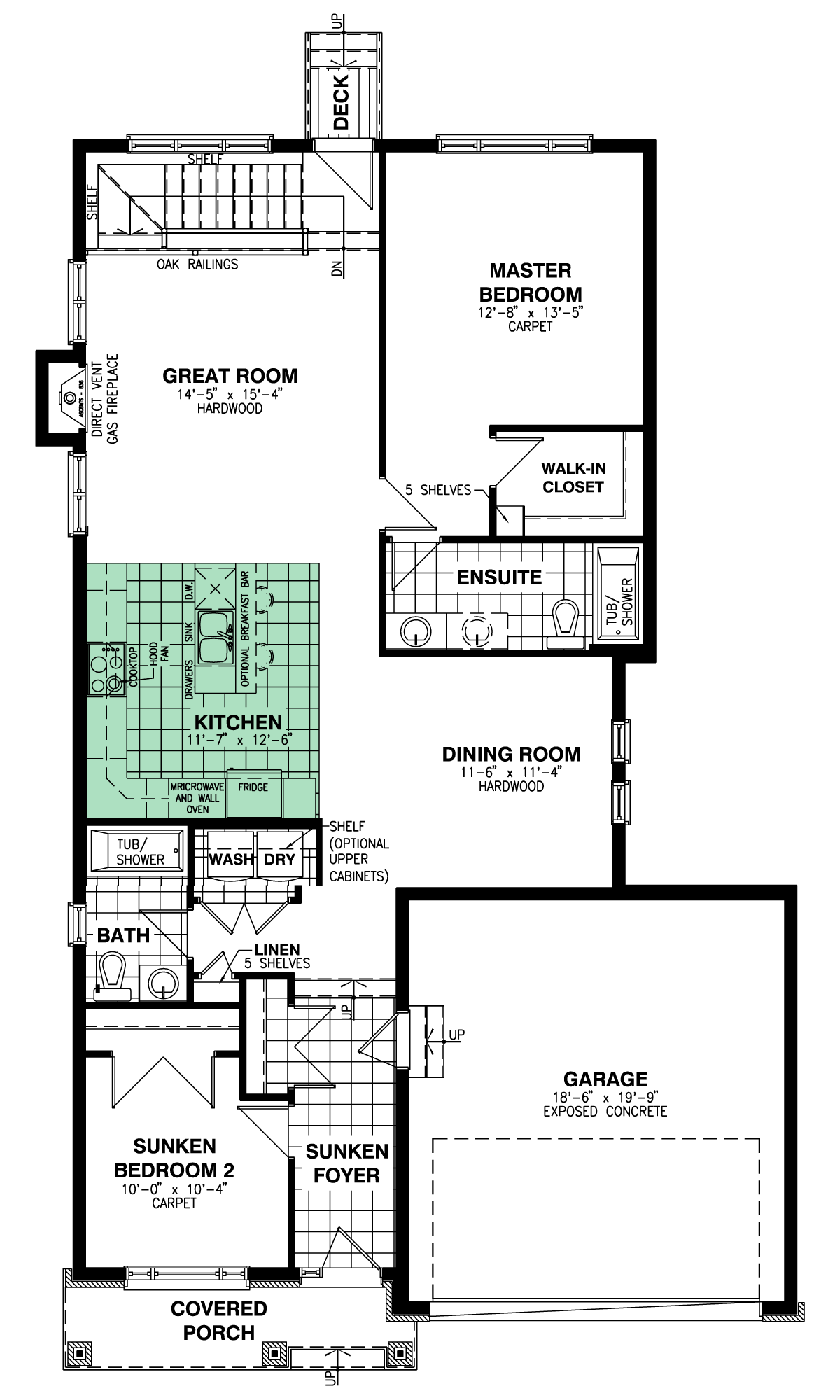 Sharpley Optional Kitchen 3