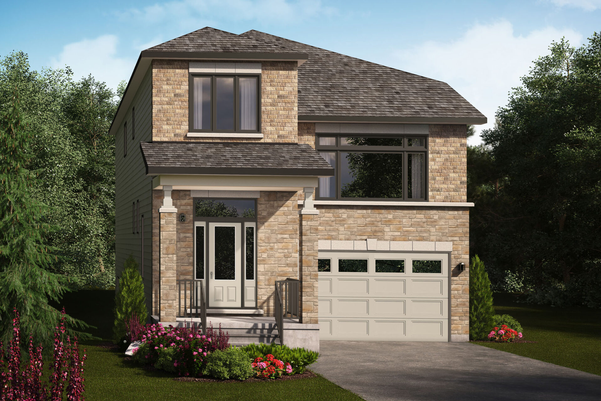 the Dennison Elevation B
